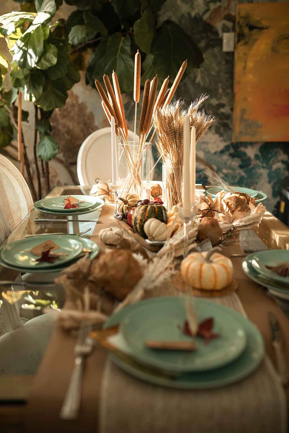 9 inspirierende Dekorationen für dein Thanksgiving Dinner